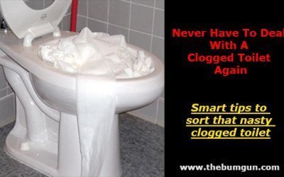 Never Have To Deal With A Clogged Toilet Again