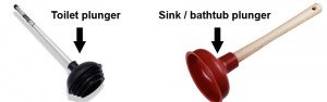toilet-vs-sink-plunger