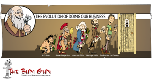 evolution of cleaning our ass